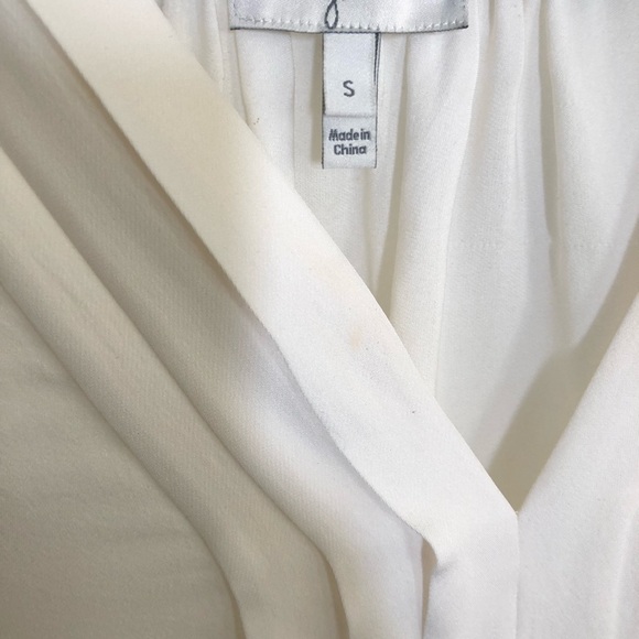 Joie  Marru Pleated Silk Blouse - Picture 3 of 8